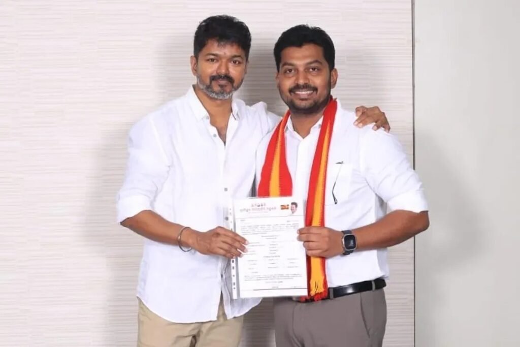 dr tk prabhu with thalapathy vijay