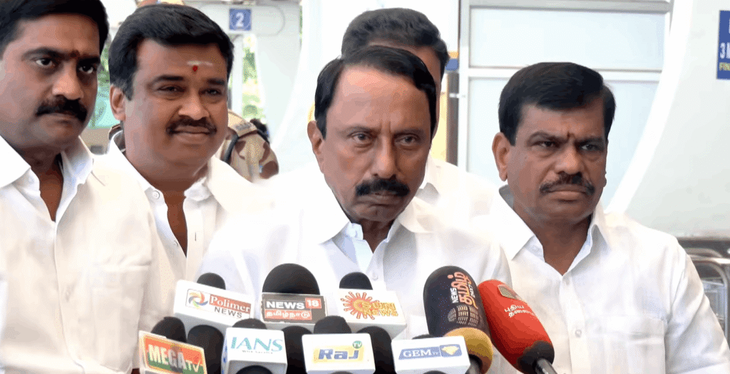 KA Sengottaiyan Recent Press meet TVk